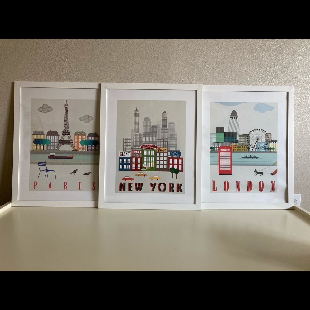 Art- Frames w/ Cities
